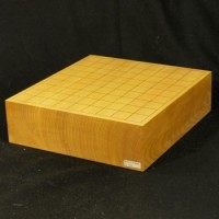 本榧将棋盤柾目一枚板　3寸