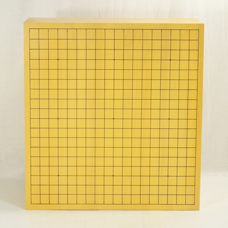 日本産本榧碁盤 5寸天地柾 166211