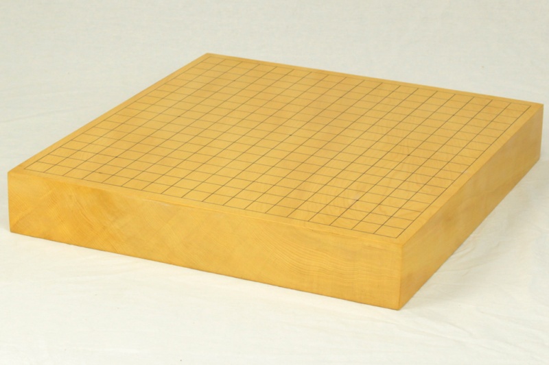 本榧卓上碁盤 2寸追い柾目（一枚物）203057