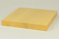 本榧卓上碁盤　1.7寸ハギ　195203