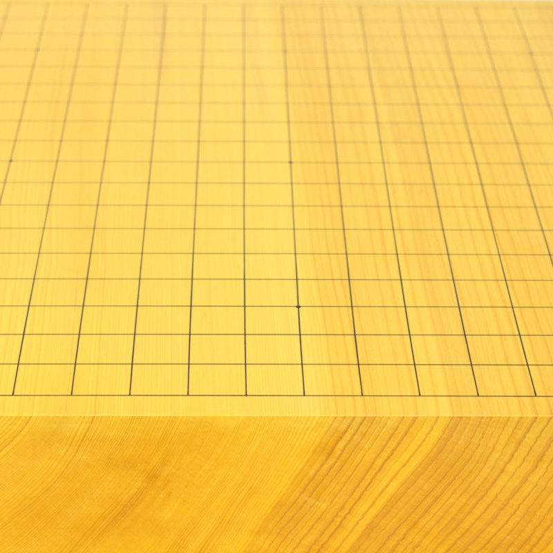日本産本榧碁盤　5.9寸柾目　四方柾