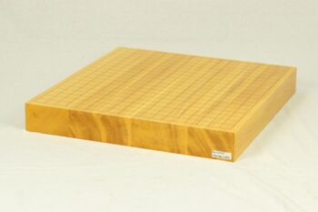 日本産本榧卓上碁盤　2寸柾目ハギ
