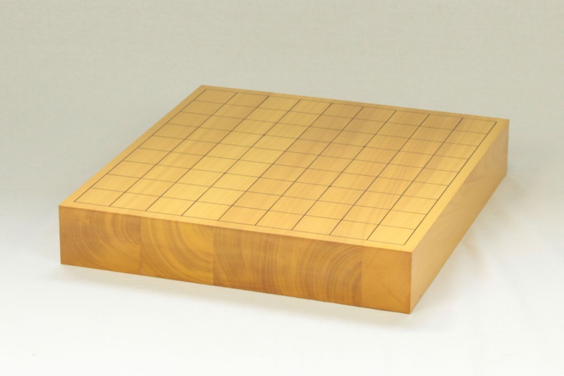 日本産本榧将棋盤　2寸柾目　卓上盤ハギ