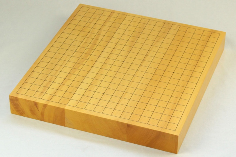 日本産本榧　卓上碁盤　2寸柾目ハギ　235081