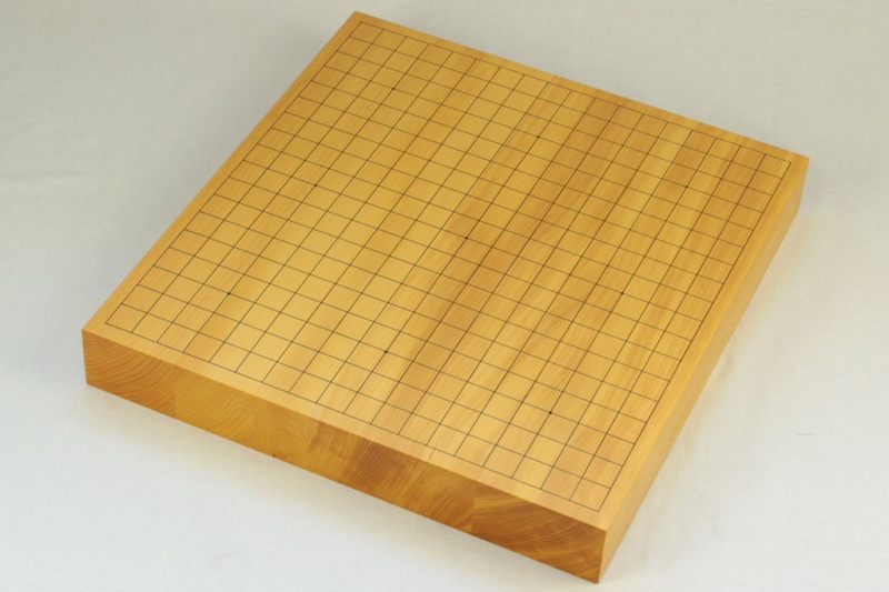 日本産本榧　卓上碁盤　2寸柾目ハギ　235082