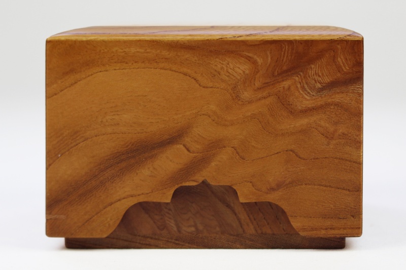 駒箱 ケヤキ杢木地 241091 