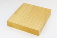 【日向産】本榧卓上将棋盤 2寸柾目（一枚物）255162