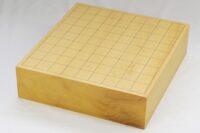 【日向産】本榧卓上将棋盤 3寸板目（一枚物）255164