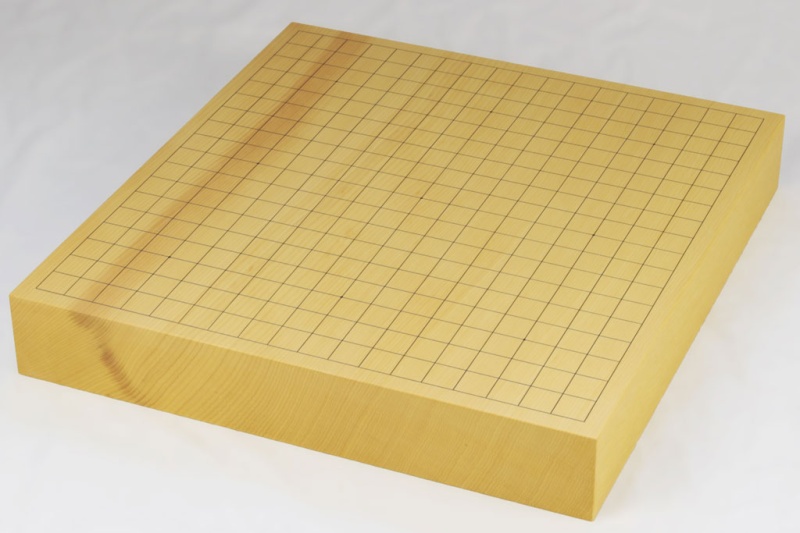 本榧卓上碁盤 2寸柾目 一枚物 25Y171