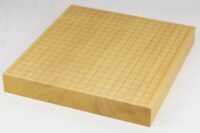 本榧卓上碁盤 2寸柾目 一枚物　25Y172