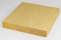 本榧卓上碁盤 2寸柾目 一枚物　25Y173