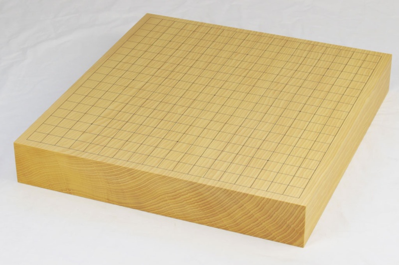 本榧卓上碁盤 2寸柾目 一枚物 25Y173